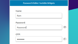 Curdweb Password Visible / Invisible Widgets